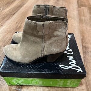 Sam Edelman suede booties